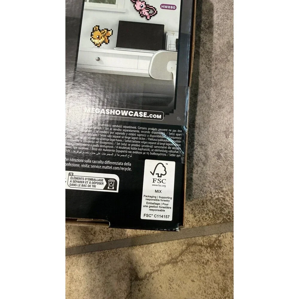 New MEGA Pokémon Eevee Pixel Art Building Set 323 pieces retro pixelated